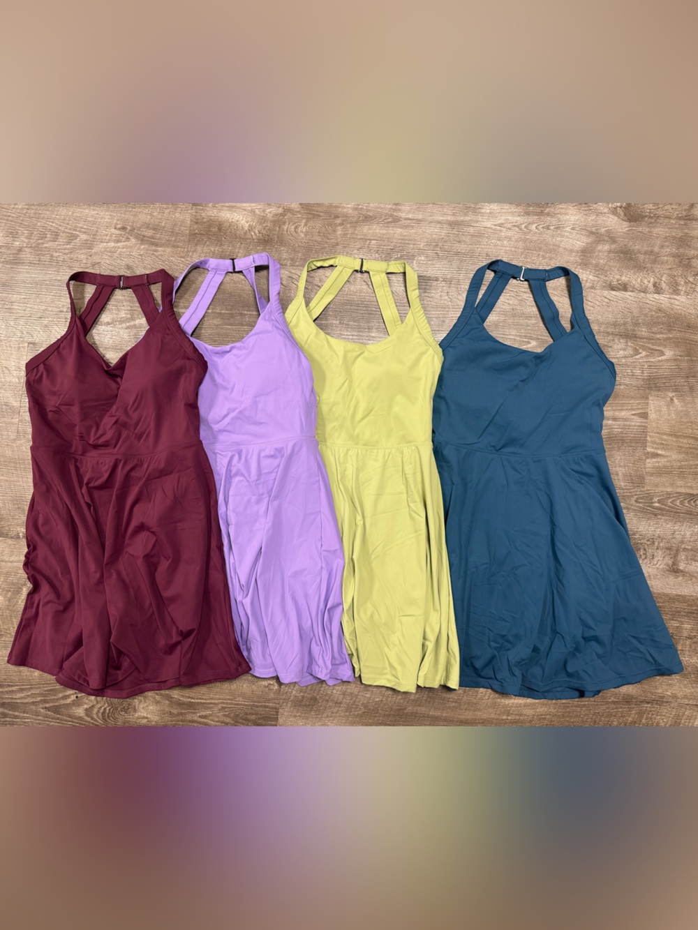 4 Piece Athletic Romper Bundle Size Large